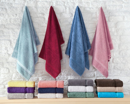 Cambridge Turkish Cotton Bath Towels - 4 Pieces by Classic Turkish Towels