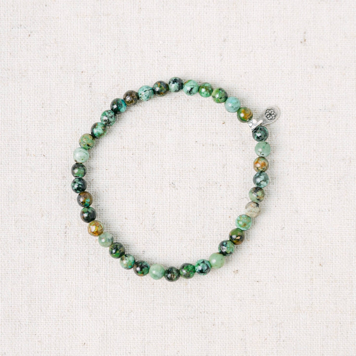 African Turquoise Jasper Energy Bracelet by Tiny Rituals