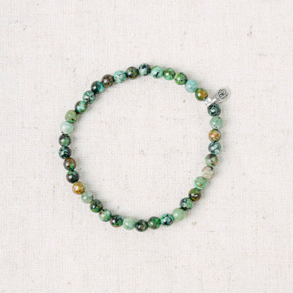 African Turquoise Jasper Energy Bracelet by Tiny Rituals