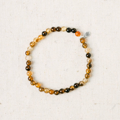 Dragon Vein Agate  Energy Bracelet by Tiny Rituals