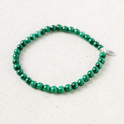 Genuine Malachite Energy Bracelet by Tiny Rituals