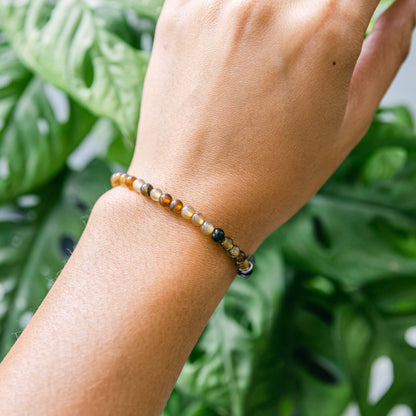 Brown Agate Energy Bracelet by Tiny Rituals