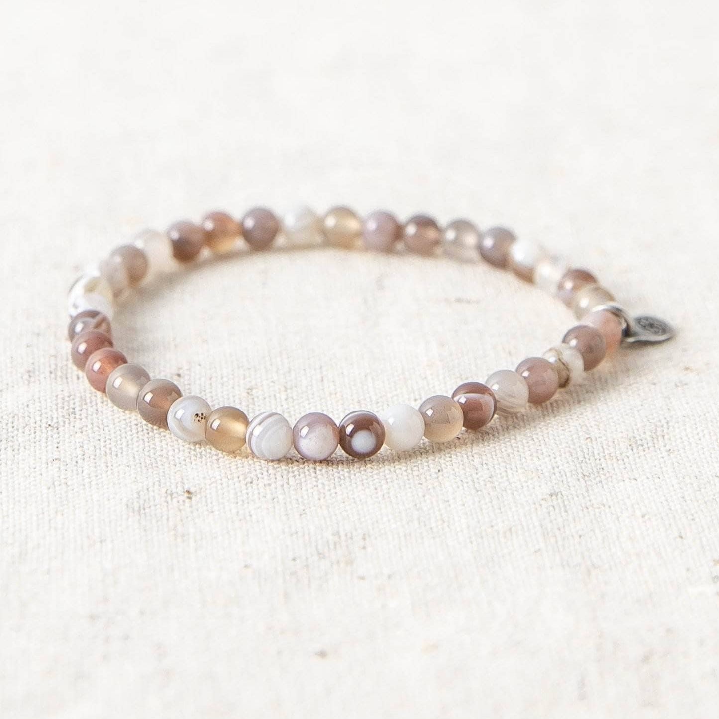 Botswana Agate Energy Bracelet by Tiny Rituals