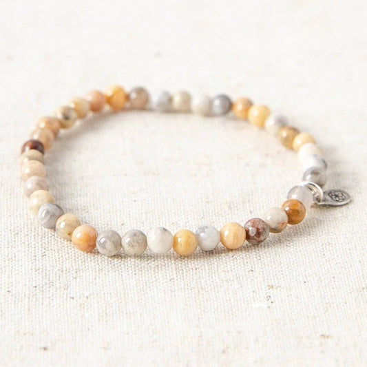 Crazy Lace Agate Energy Bracelet by Tiny Rituals