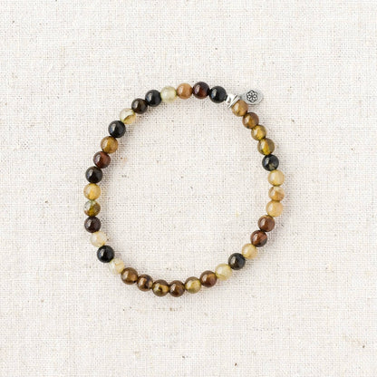 Brown Agate Energy Bracelet by Tiny Rituals