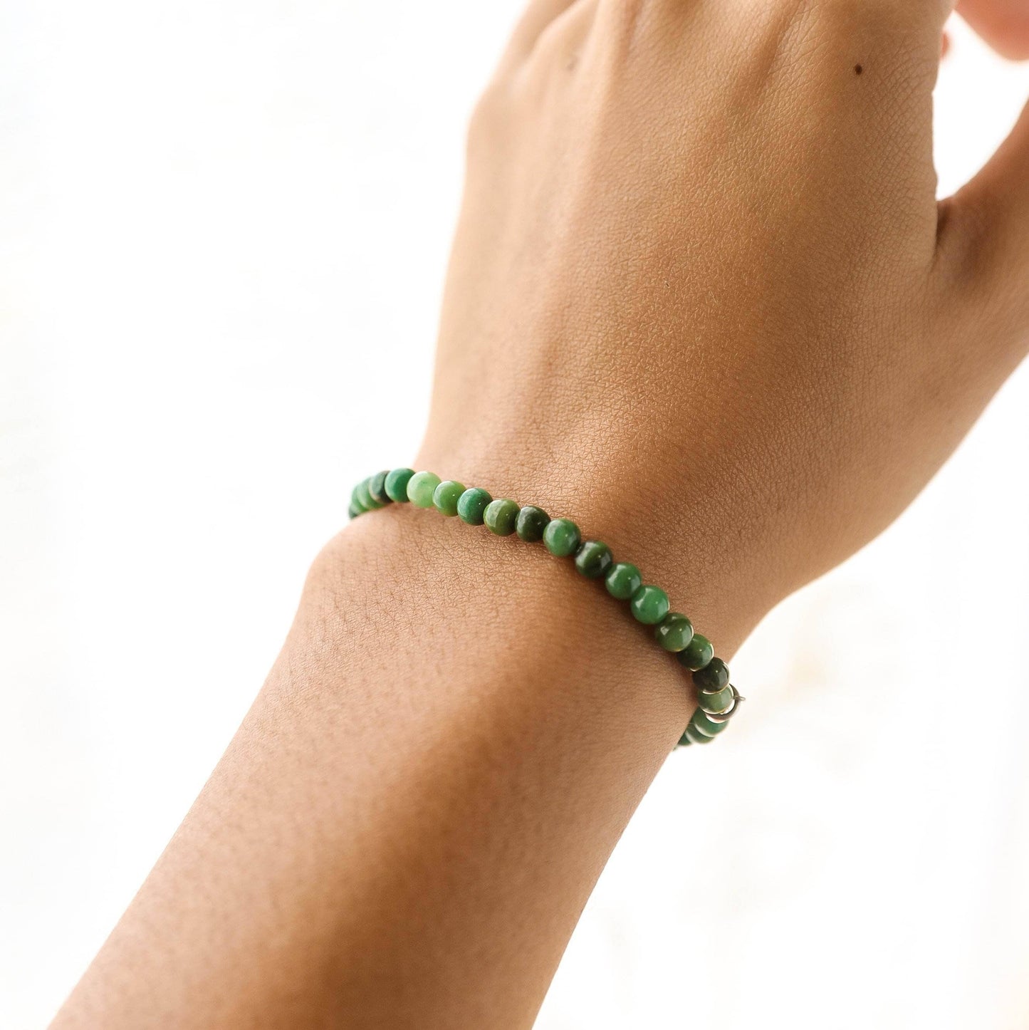 African Jade Energy Bracelet by Tiny Rituals