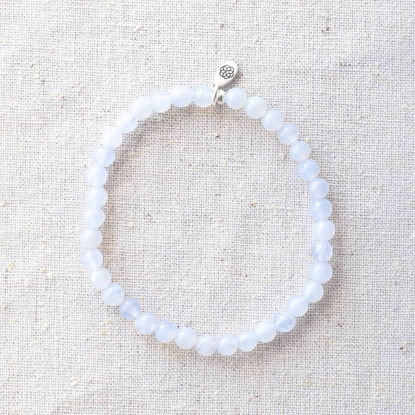 Blue Chalcedony Energy Bracelet by Tiny Rituals