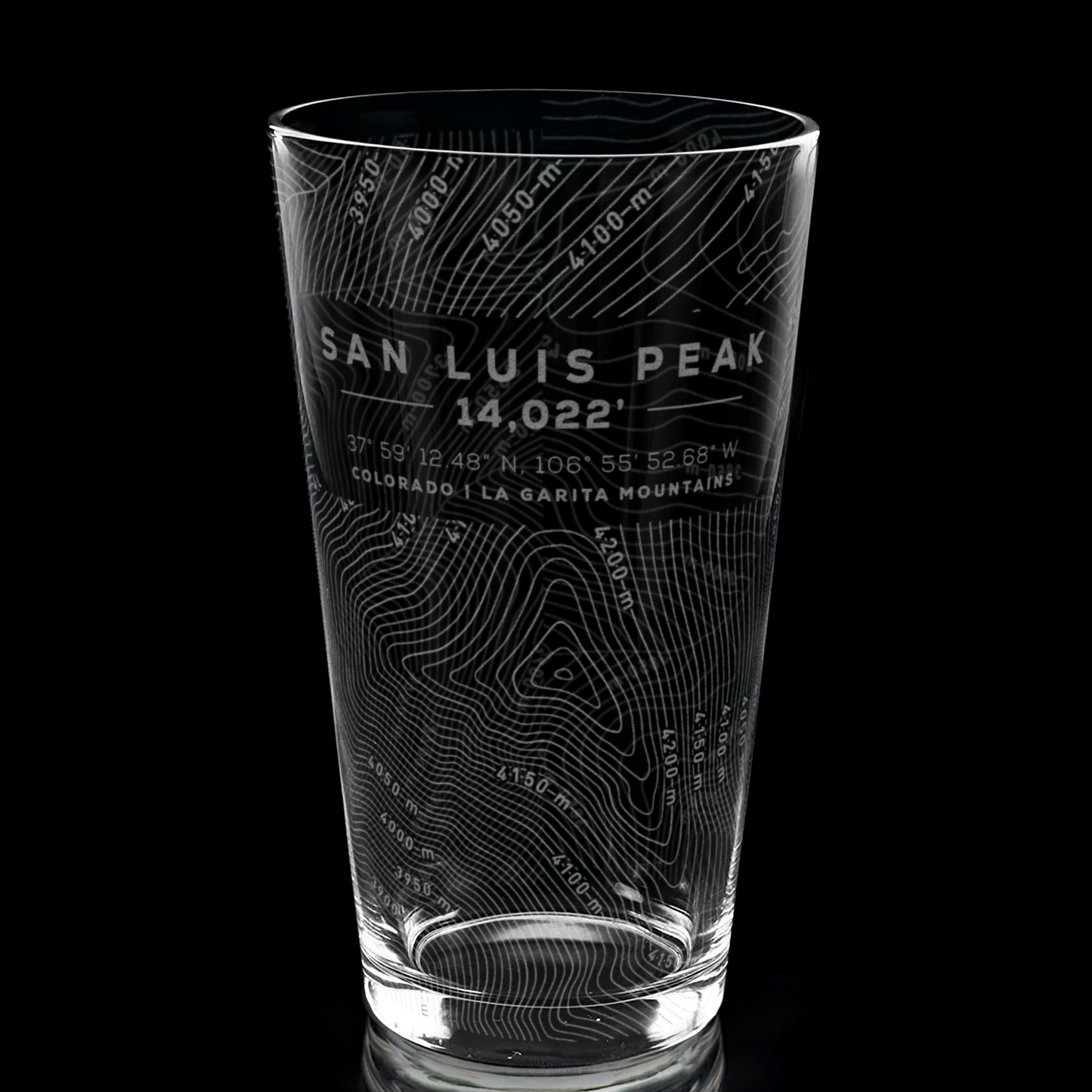 COLORADO 14ers Pint Collection by Lumengrave