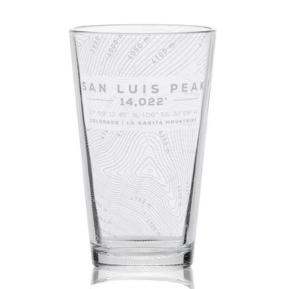 COLORADO 14ers Pint Collection by Lumengrave