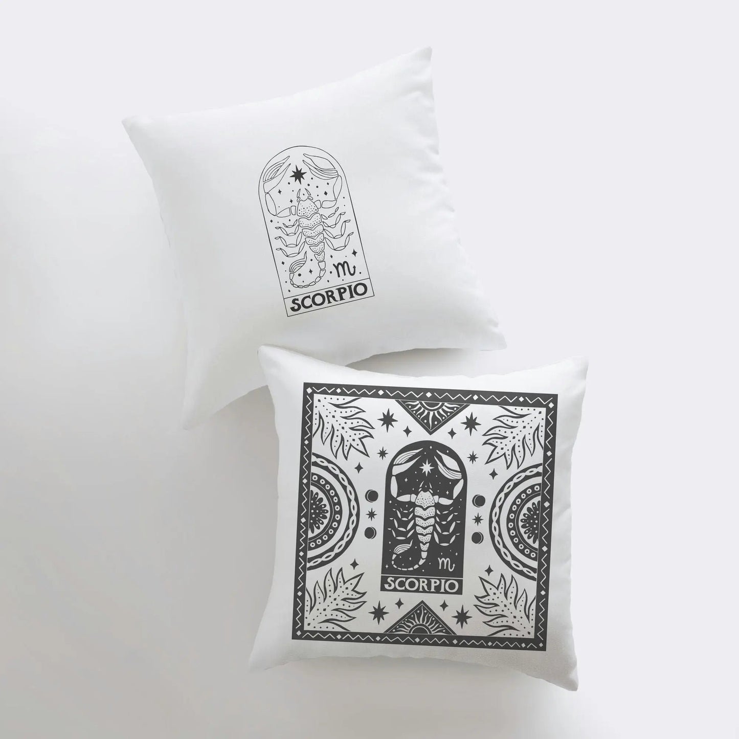 Scorpio Zodiac Throw Pillow