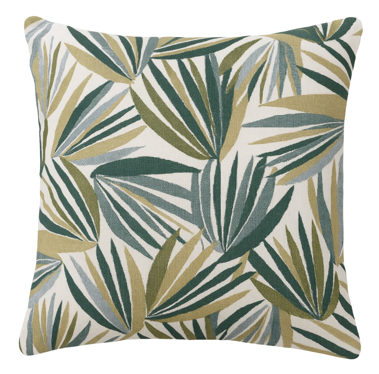 Palmetto Pillow Cover in Verdigris, Perennials Textiles