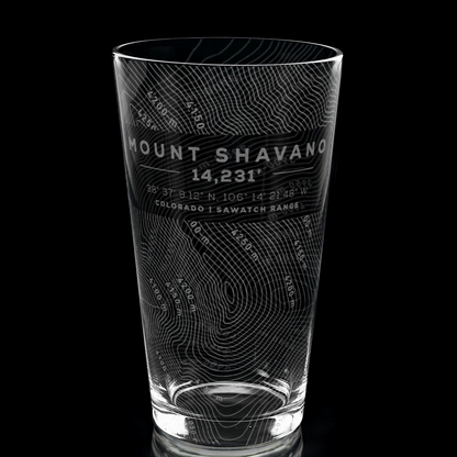 COLORADO 14ers Pint Collection by Lumengrave