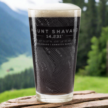 COLORADO 14ers Pint Collection by Lumengrave