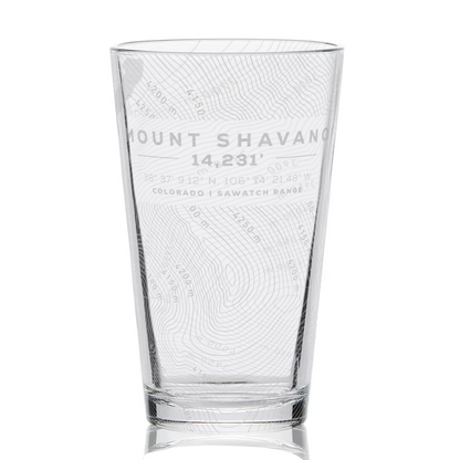 COLORADO 14ers Pint Collection by Lumengrave