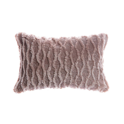 Curves Sculpted Shearling Pillow