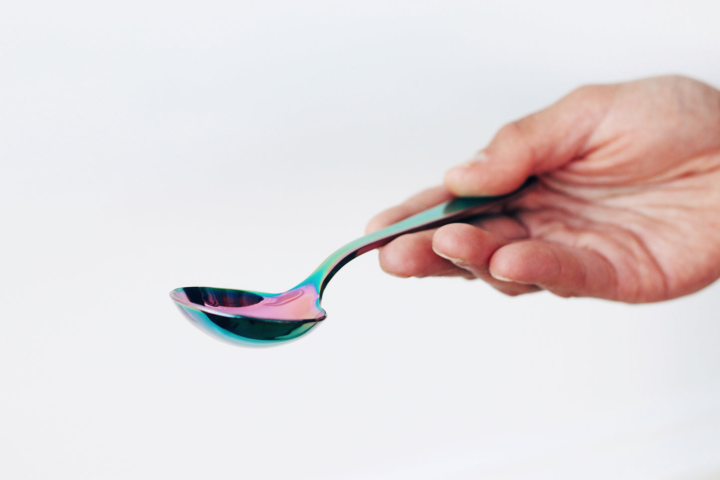 The Little Dipper: Rainbow Umeshiso Cupping Spoon