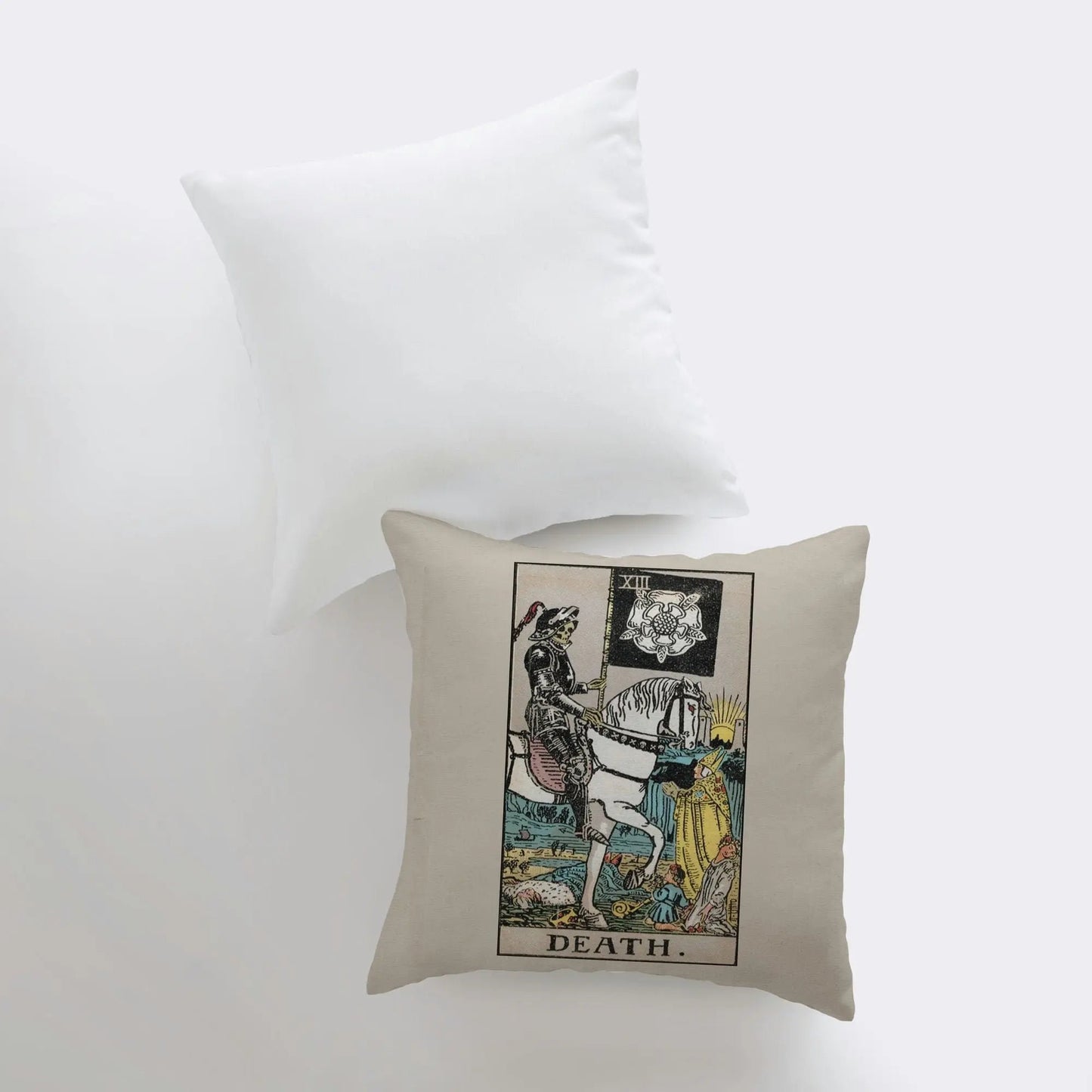 Tarot Card | Death | Zodiac | Astrology | Throw Pillow  | Map of the Stars | Home Decor | Room Decor | Astrology Sign by UniikPillows