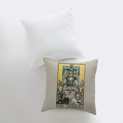 Tarot Card | The Chariot | Zodiac | Astrology | Throw Pillow  | Map of the Stars | Home Decor | Room Decor | Astrology Sign by UniikPillows