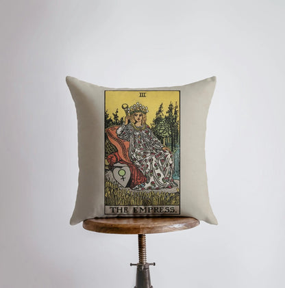 Tarot Card | The Empress | Zodiac | Astrology | Throw Pillow  | Map of the Stars | Home Decor | Room Decor | Astrology Sign by UniikPillows