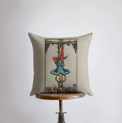 Tarot Card | The Hanged Man | Zodiac | Astrology | Throw Pillow  | Map of the Stars | Home Decor | Room Decor | Astrology Sign by UniikPillows