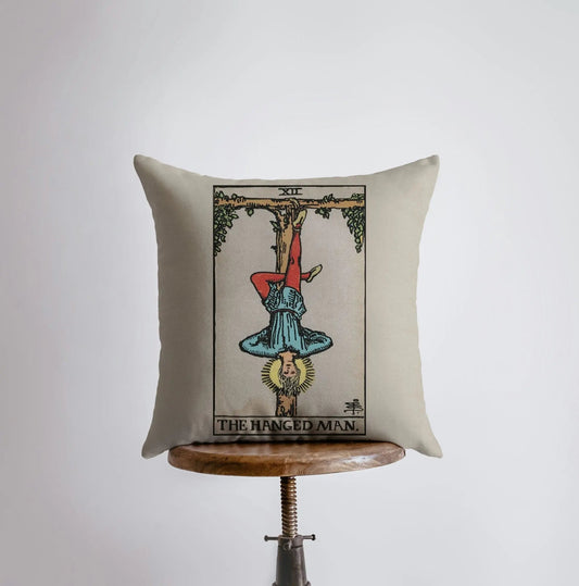 Tarot Card | The Hanged Man | Zodiac | Astrology | Throw Pillow  | Map of the Stars | Home Decor | Room Decor | Astrology Sign by UniikPillows