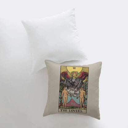 Tarot Card | The Lovers | Zodiac | Astrology | Throw Pillow  | Map of the Stars | Home Decor | Room Decor | Astrology Sign by UniikPillows