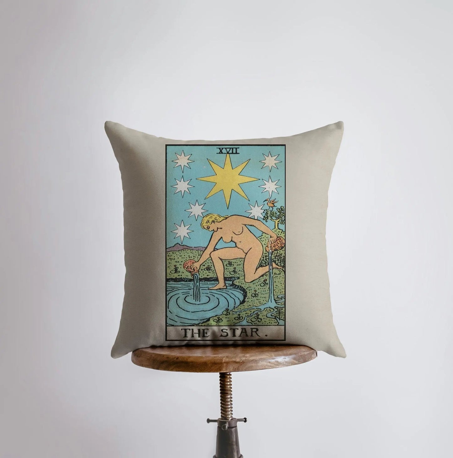 Tarot Card | The Star | Zodiac | Astrology | Throw Pillow  | Map of the Stars | Home Decor | Room Decor | Astrology Sign by UniikPillows