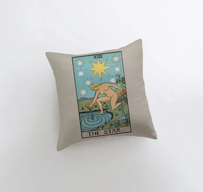 Tarot Card | The Star | Zodiac | Astrology | Throw Pillow  | Map of the Stars | Home Decor | Room Decor | Astrology Sign by UniikPillows