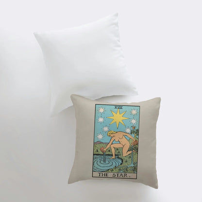 Tarot Card | The Star | Zodiac | Astrology | Throw Pillow  | Map of the Stars | Home Decor | Room Decor | Astrology Sign by UniikPillows