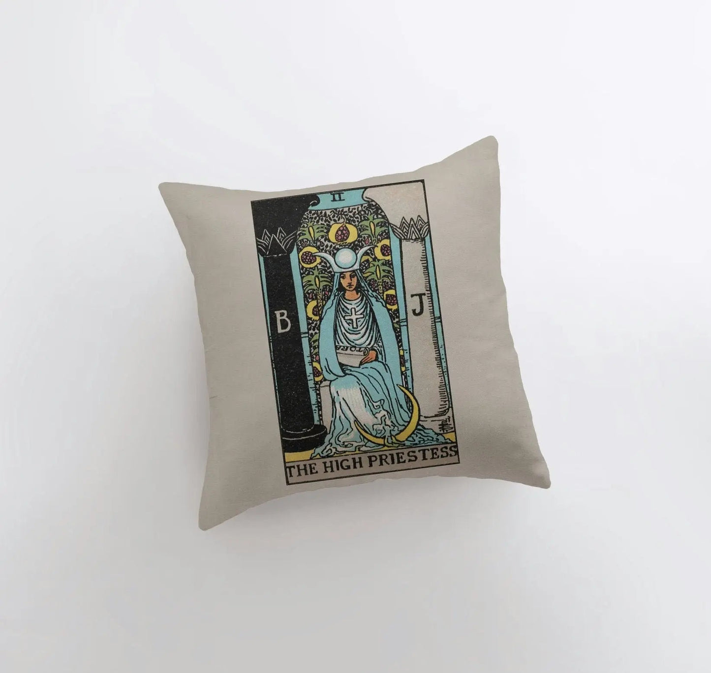 Tarot Card | Zodiac | The High Priestess | Astrology | Throw Pillow  | Map of the Stars | Home Decor | Room Decor | Astrology Sign by UniikPillows