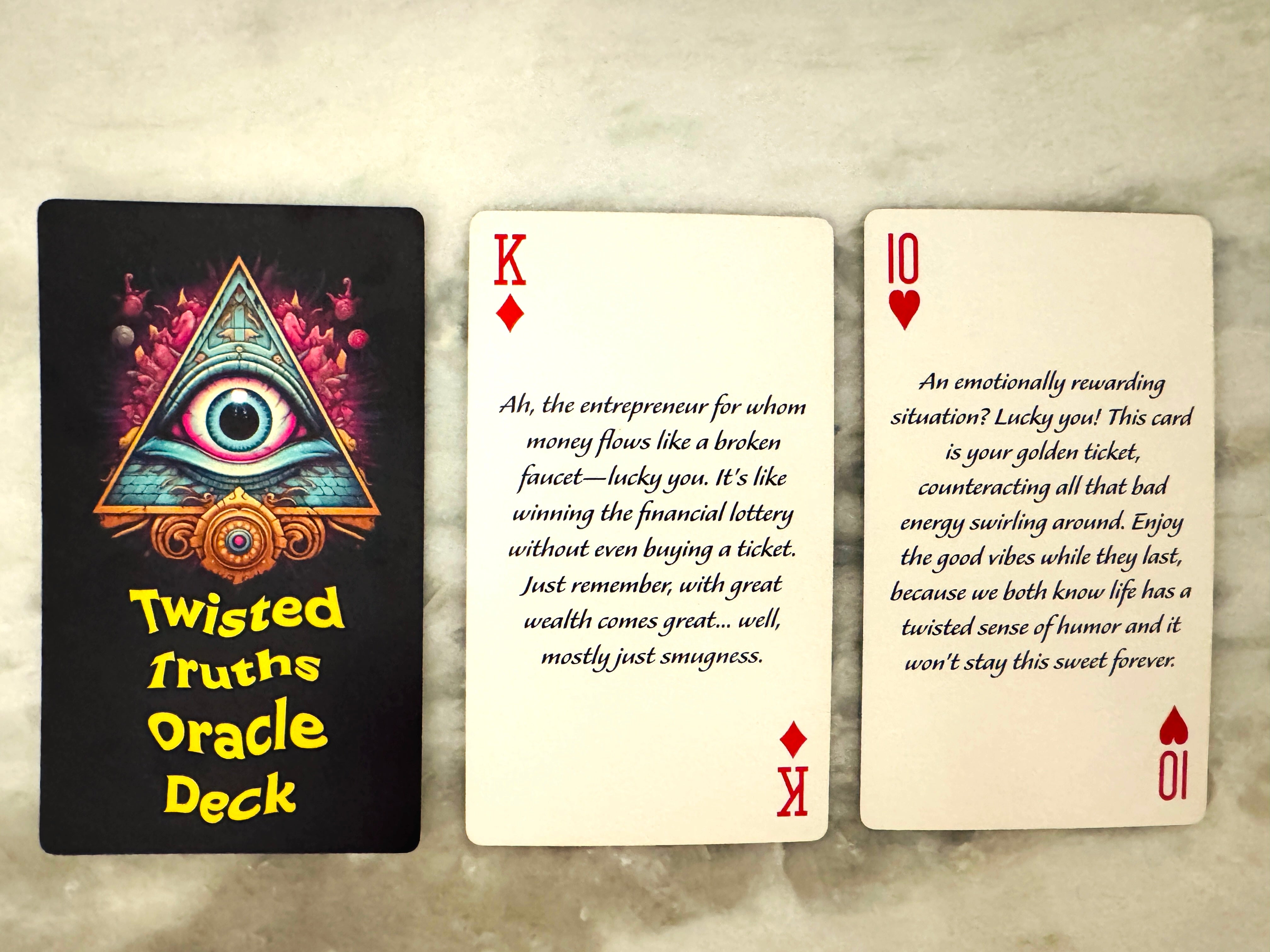 Twisted Truths Oracle Deck for Truth Seekers