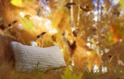 Natural Textured Wool Pillow