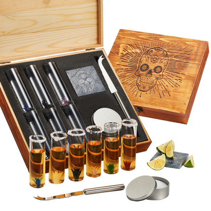 Tequila Shot Glass Gift Set