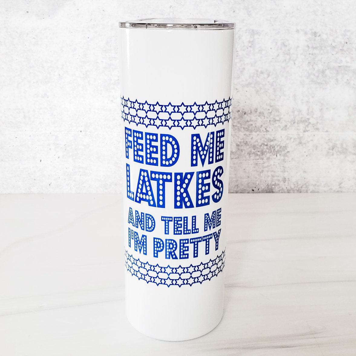 This is How We Jew it Funny Hanukkah Wine Tumbler by Salt and Sparkle