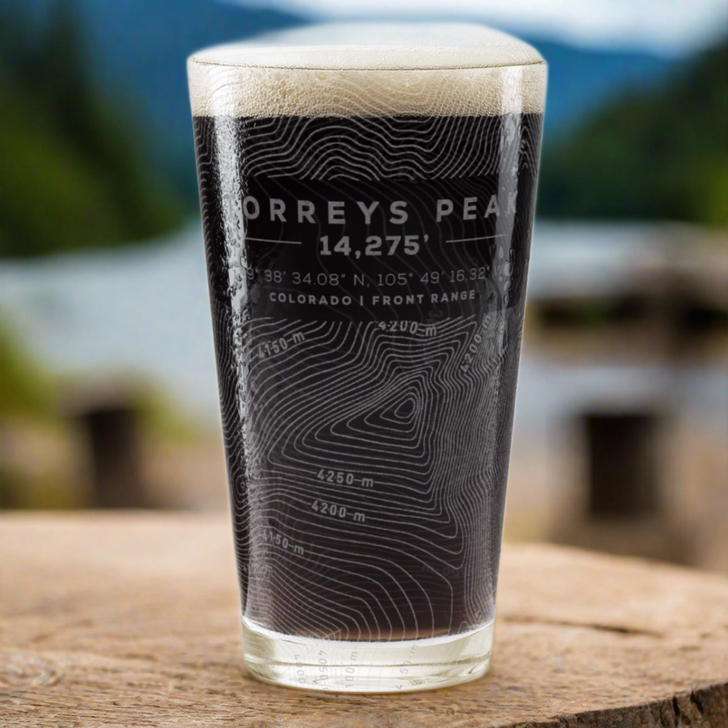 COLORADO 14ers Pint Collection by Lumengrave