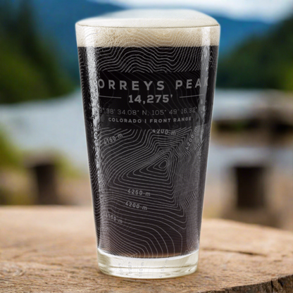 COLORADO 14ers Pint Collection by Lumengrave