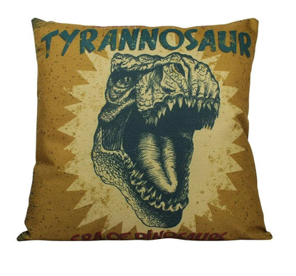 Trex | Tyrannosaur | Dinosour | Fun Gifts | Pillow Cover | Home Decor | Throw Pillows | Happy Birthday | Kids Room Decor | Room Decor by UniikPillows