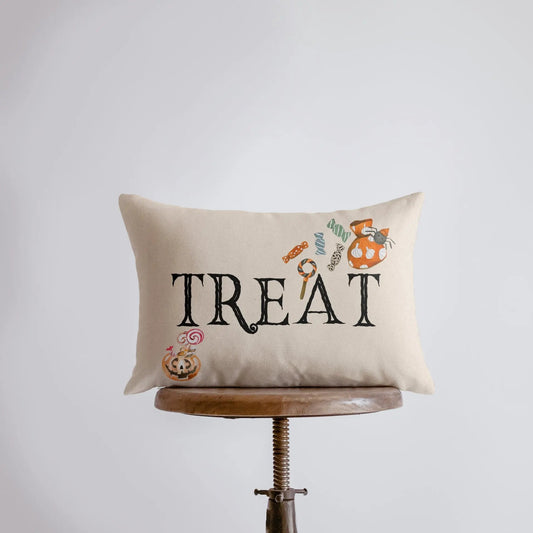 Trick or Treat Pillow Set | Fall Décor | Halloween Pillows | Halloween Décor | Fall Throw Pillows | Cute Throw Pillows by UniikPillows