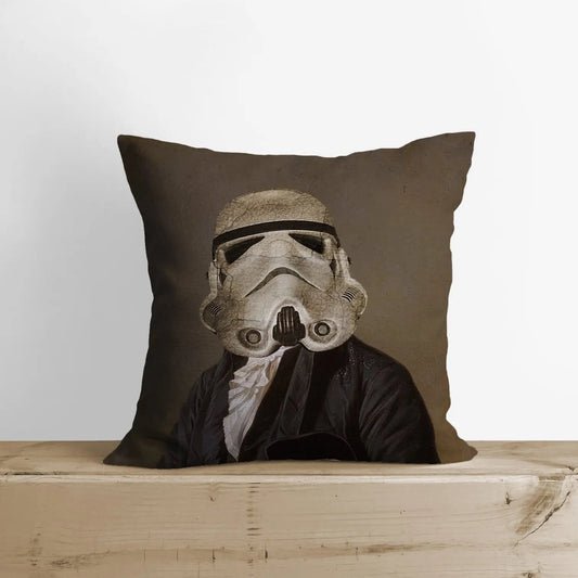 Trooper | Star | Wars | Pillow Cover | Movie | Throw Pillow | Star Gifts | Fun Gifts | Kids Room | Home Decor | Gift idea | Room Decor by UniikPillows