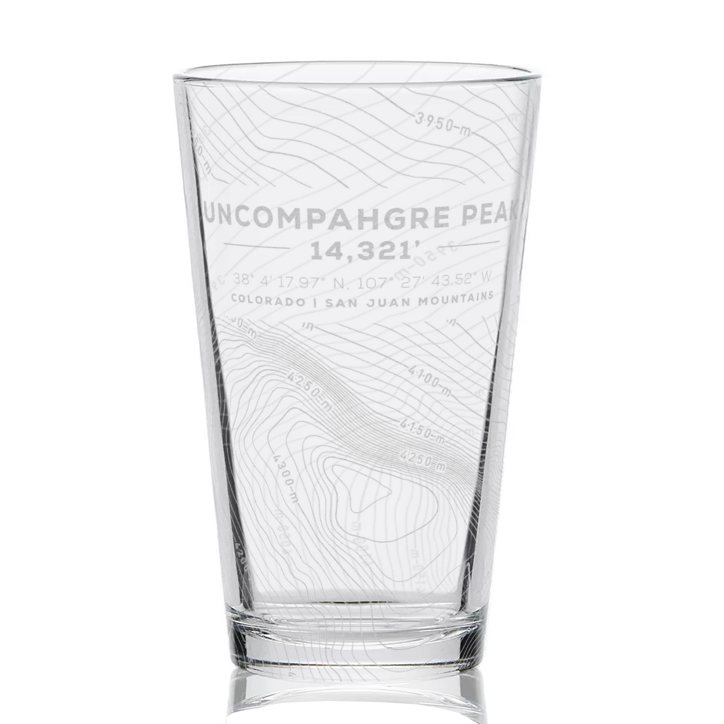 COLORADO 14ers Pint Collection by Lumengrave