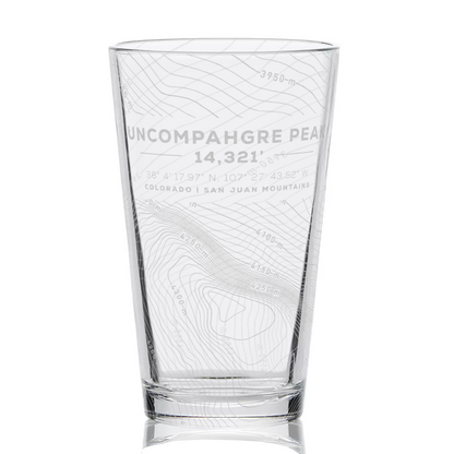 COLORADO 14ers Pint Collection by Lumengrave