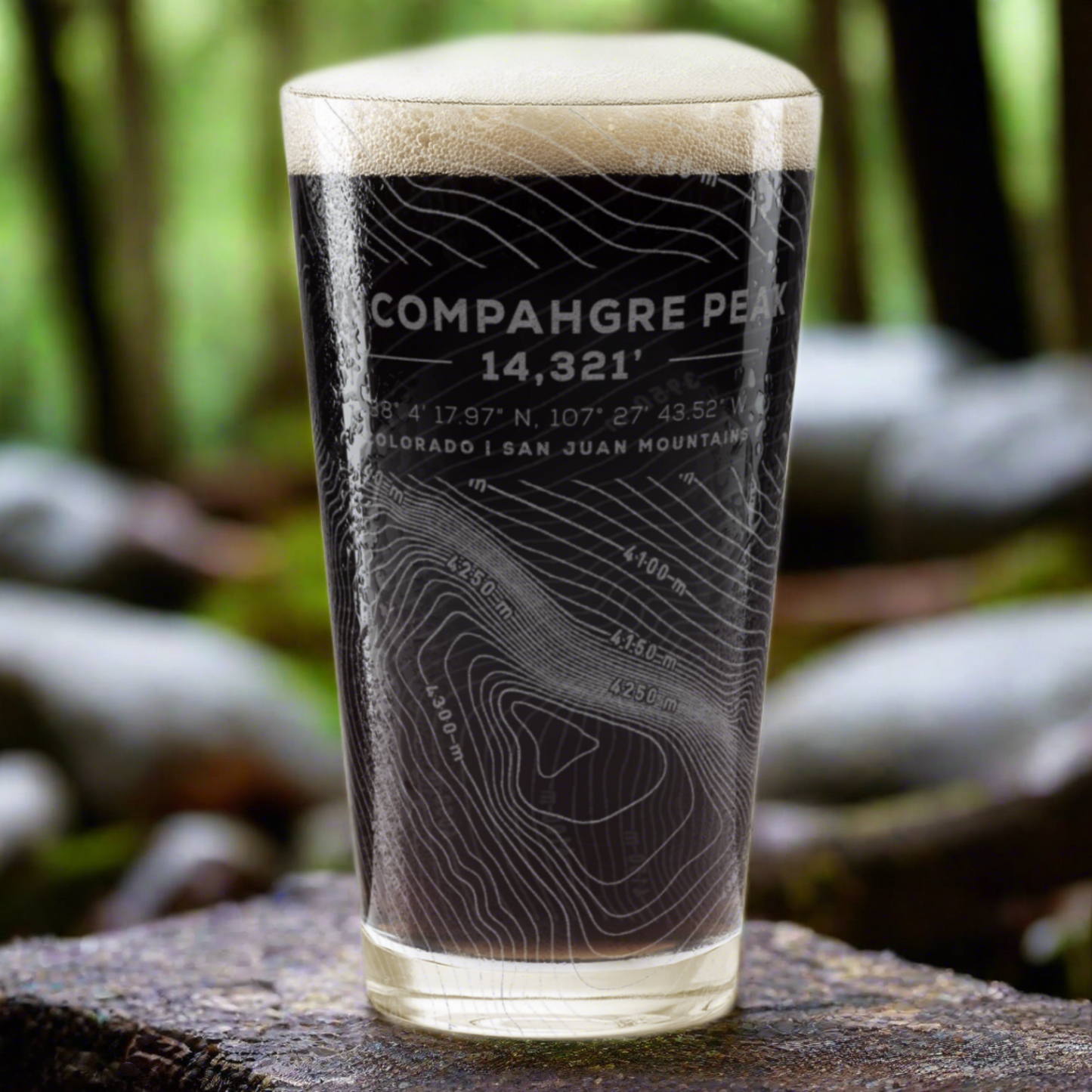 COLORADO 14ers Pint Collection by Lumengrave