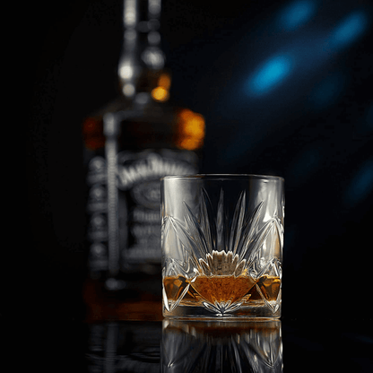 The Connoisseur's Set - Palm Glass Edition by R.O.C.K.S. Whiskey Chilling Stones