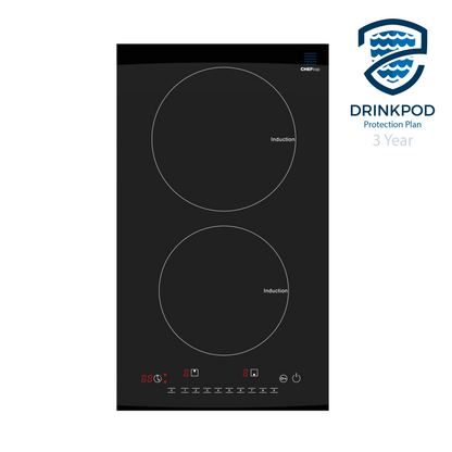 CHEFTop Pro - Dual Burner Induction Cooktop With Optional Induction Pan by Drinkpod