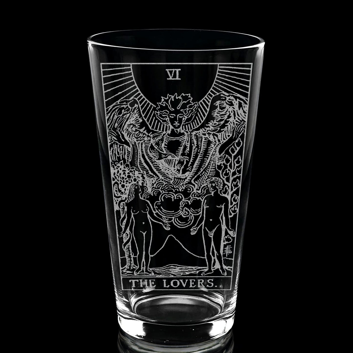 Rider-Waite Tarot Card Pint Glasses