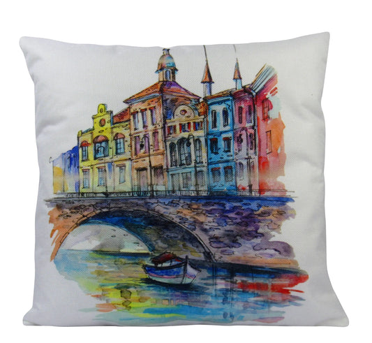 Watercolor Painting | Paris | Pillow Cover | Throw Pillow | Home Decor | Pillow Cover | Travel Gifts | Gift for Friend | Gifts for Women by UniikPillows