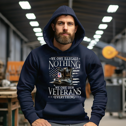 We Owe Our Veterans Everything T-shirt