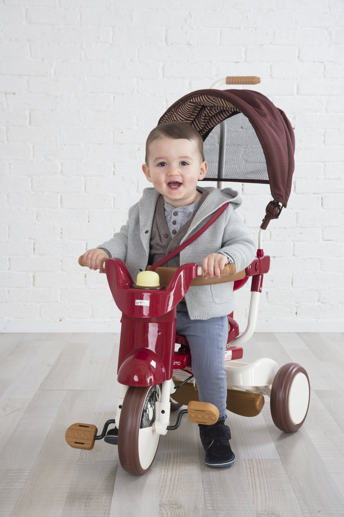 IN STORE BIKE iimo 3-in-1 Foldable Tricycle with Canopy by iimo USA store