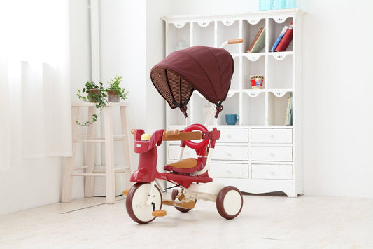 IN STORE BIKE iimo 3-in-1 Foldable Tricycle with Canopy by iimo USA store