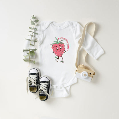 I Am Berry Sweet Baby Long Sleeve Onesie